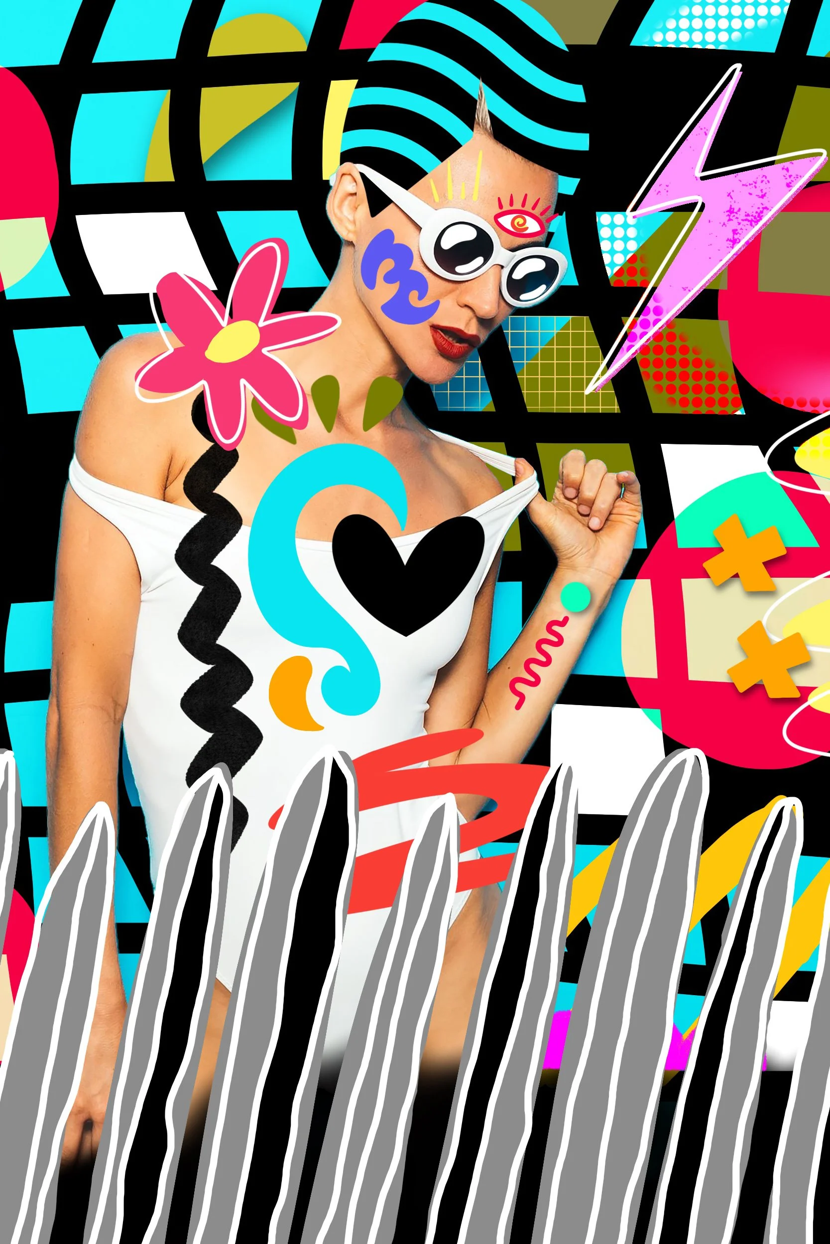 Mixed Media Illustration — Manic Minotaur Illustration